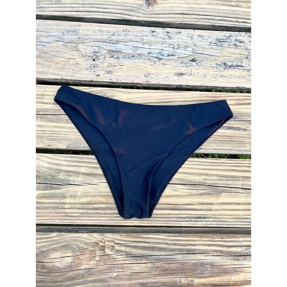 Women's Size Medium/6 Zaful Black Bikini Bottoms NWOT